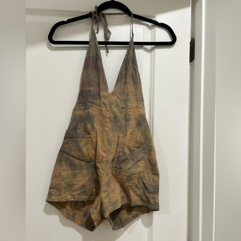 Free People Tie Dye Romper